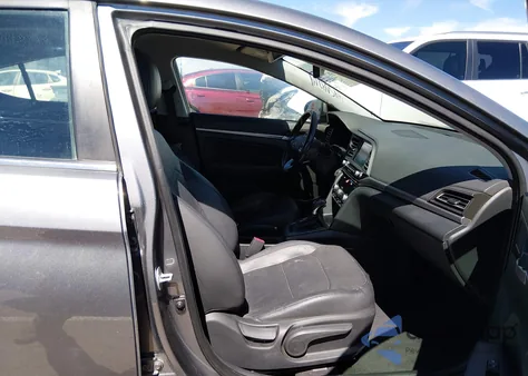 2019 Hyundai Elantra Limited from USA, damaged, VIN 5NPD84LF2KH461126